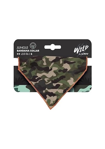 M-Pets Wild Jungle Bandana Collar (S)