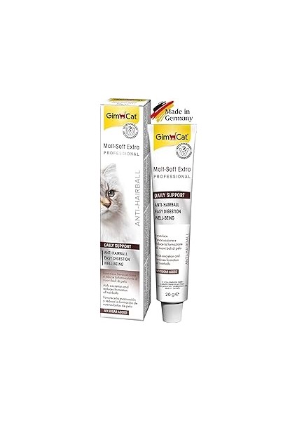 Gimcat Malt Extra Kediler Için Tamamlayıcı Mama, Zengin Protein 20 G