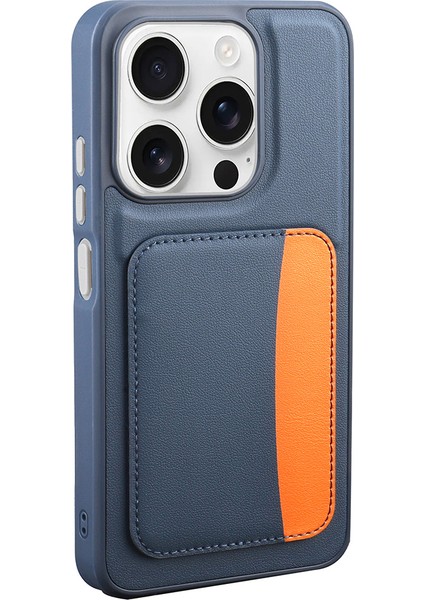 Xiaomi Uyumlu Redmi 15C Kılıf Kartlıklı Zore X-Kart Silikon Kapak-Lacivert