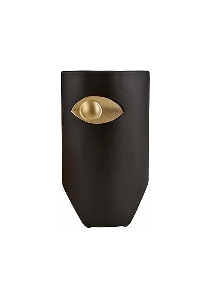 Massey Dekoratif Göz Vazo Siyah