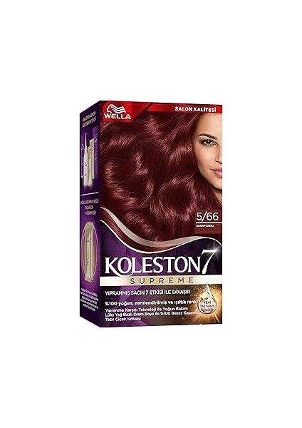 Koleston Kit 5-66 Kızılı Saç Boyası