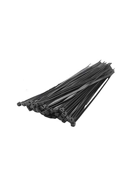 Orret 100 Adet Kablo Bağı Seti, Amerikan Kelepçesi, Cırt Elektrik Kablo Bağı, Dayanıklı ve Çok