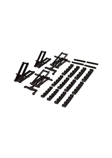 Peachtree Woodworking Supply Sıkıştırma Panelleri Için 2 Paket 4 Yönlü Basınç Kelepçesi - Dört Yönd