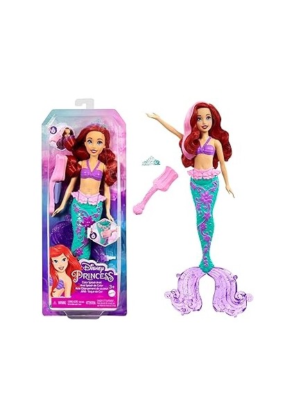 Prenses Muhteşem Renk Değiştiren Saçlı Deniz Kızı