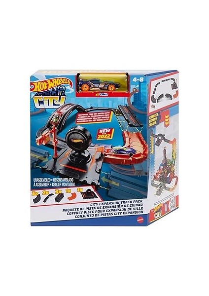 Hot Wheels Pist Dünyası Oyun Seti Hot Wheels™ Pist Dünyası Seti, 1 Adet Arabayla Birlikte 10 Parça