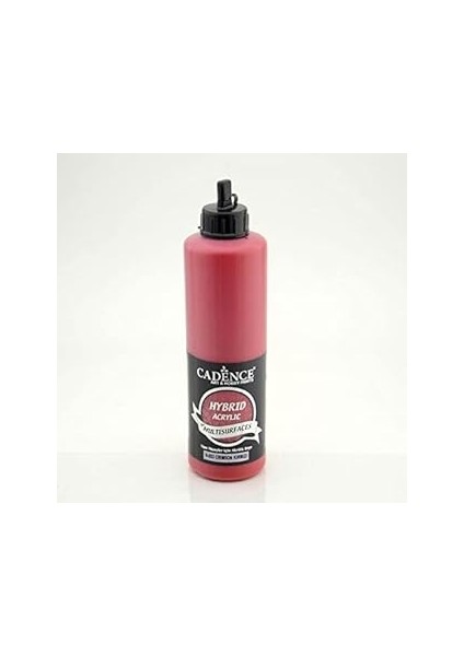 Cadence Hybrid Multisurface Akrilik Boya 500 Ml. H-053 Crimson Kirmizi