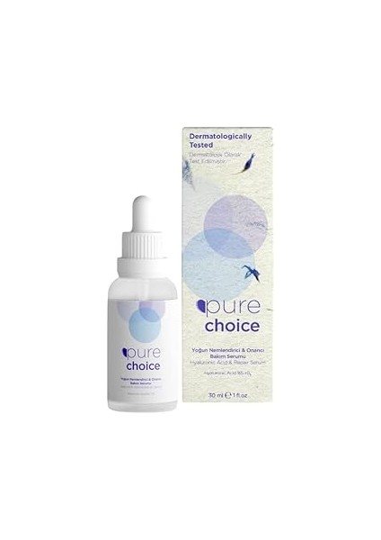 Pure Choice Yoğun Nemlendirici ve Onarıcı Bakım Serumu 30 Mililitre