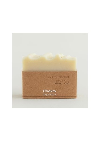 Chakra Doğal Leke Sabunu, Pirinç Yağı 120GR, Standart
