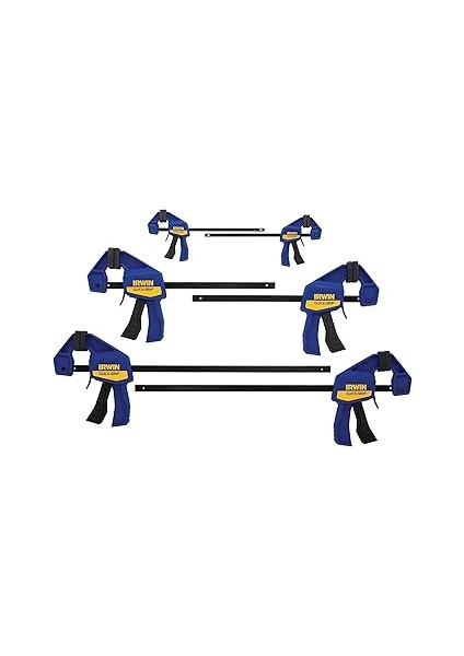 Irwin Quick-Grip Bar Kelepçesi, Tek Kullanımlı, Mini, 6'lı Paket (1964749),