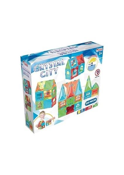 Dede Kristal Şehir 210 Parça Oyuncak