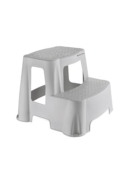 Iki Basamaklı Çocuk Basamağı, 100 kg Taşıma Kapasiteli Kaymaz Tabure, Çocuk Basamakları, Kaydırmaz
