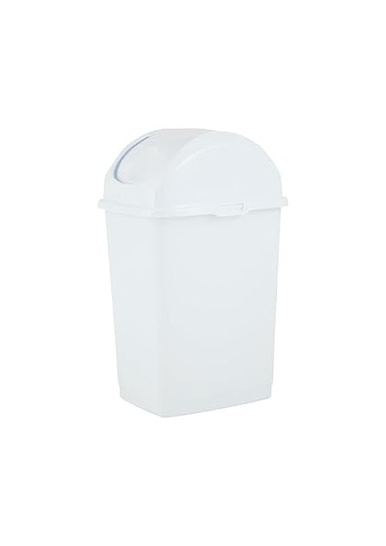 2,6 Litre Küçük Slim Trash Can (Beyaz)