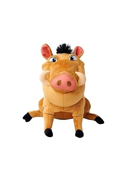 Simba, 6315870071NPB, Lion Pumbaa Peluş Figürü, Özel ve Detaylı Tasarım, Dayanıklı Kuma