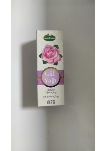 Soğuk Sıkım Gül Yağı 20ML