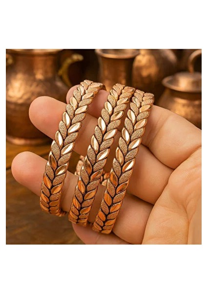 Ürünümüz %100 El Örmesi Bakır Bileklik