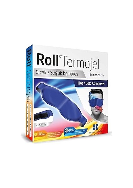 Roll Termojel Göz Sıcak Soğuk Kompres 8X21 cm