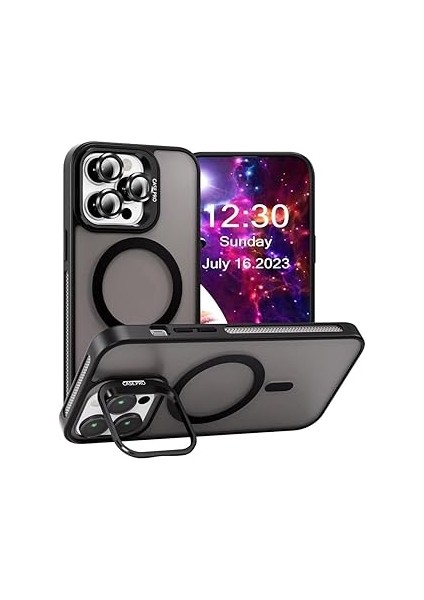 Madnova Için Kılıf Kamera Korumalı Şarj Özellikli Hediyeli Mat Şeffaf