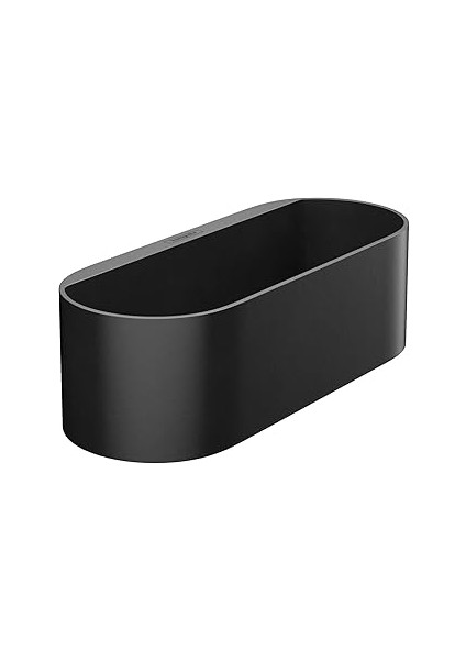 Hansgrohe Wallstoris 10,16 cm Mat Siyah Derin Depolama Sepeti, 27912670