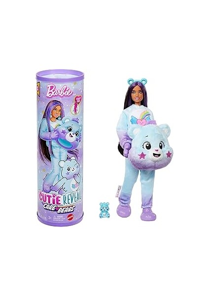 Cutie Reveal Sevimli Ayıcıklar Bebek ve Aksesuarları, Hayalperest Ayıcık, Renk Değişimi ve M