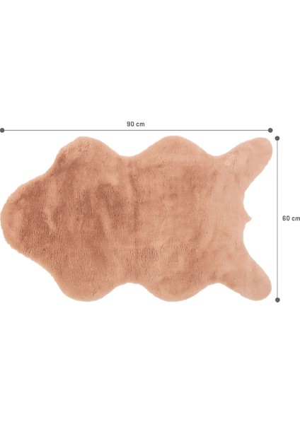 Arc En Ciel Tavşan Post - Pudra - 60X90 cm fırsatları