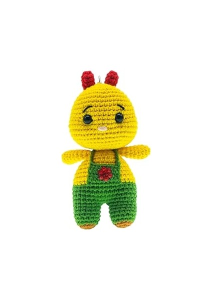 Renovon, Amigurumi Si̇ncap Anahtarlık,birinci Sınıf Pamuk Ipten Tığ El Işçiliği ile Yapılmış,sevimli