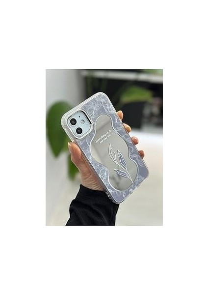 Go Aksesuar 11 ile Uyumlu Aynalı Tasarım Darbe Önleyici Silikon Kılıf