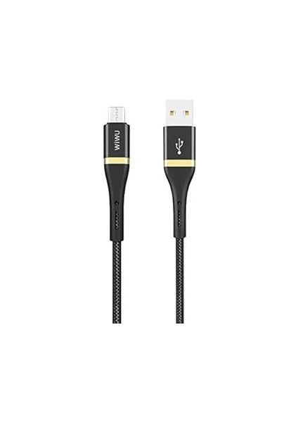Wiwu USB Kablo, 1.2m Siyah