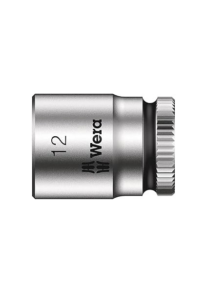 Wera 05003511001 Zyklop Lokma Anahtar Ucu 8790 Hma, 1/4 Inç Tahrikli, 12,0 mm