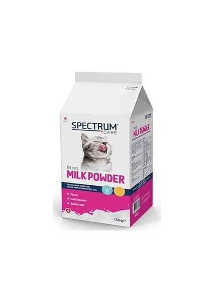 Spectrum Care Yavru Kediler Için Taurin ve Multivitaminli Süt Tozu 150 Gram