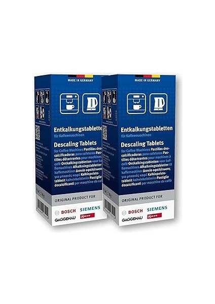 Neff Gaggenau Kahve Maki̇nalari Içi̇n 12 Kireç Çözücü Tablet No: 310967