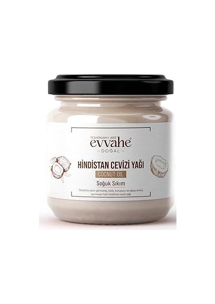 Evvahe Doğal Hindistan, Cevizi, Yağı, 150GR.