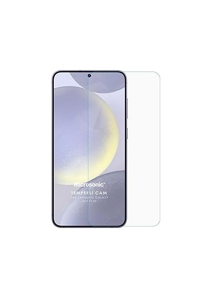 Microsonic S24 Fe Tempered Glass Cam Ekran Koruyucu [galaxy S24 Fe ile Uyumlu Ekran
