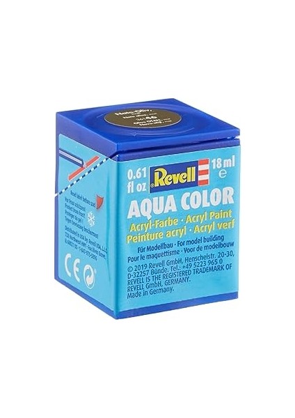 Revell - Su Bazlı Maket Boyası Nato Zeytin Mat 18 ml (36146)