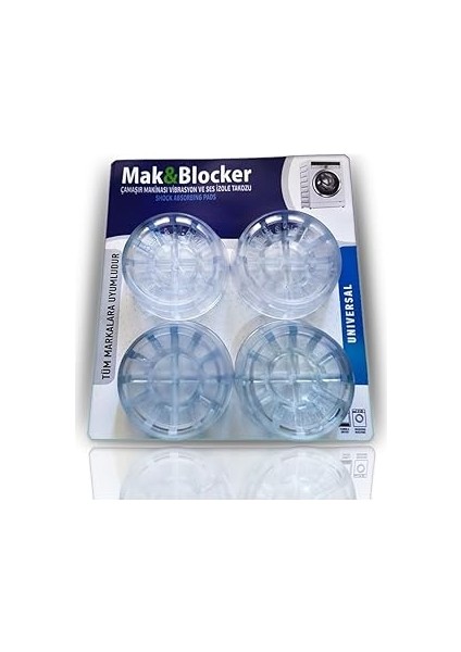 Blocker Çamaşır Makinesi Vibrasyon ve Ses Izole Takozu