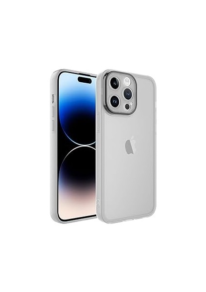 Zore Ile Uyumlu 14 Kılıf Kamera Korumalı Transparan Post Kapak Renksiz