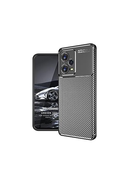 Microsonic X5 5g Için Kılıf Legion Siyah [poco X5 5g ile Uyumlu Kılıf - Siyah]