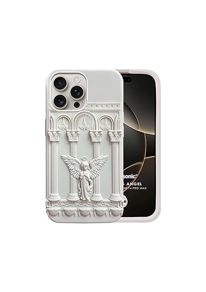 Microsonic 14 Kılıf Praying Bej [ıphone 14 ile Uyumlu Kılıf - Be