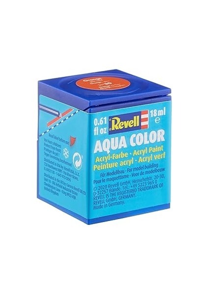 Revell - Su Bazlı Maket Boyası Turuncu Parlak 18 ml (36130)