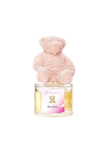 Mi̇ssi̇ 100 ml Pembe Ayıcık Seramik Taşlı New Baby Oda Kokusu