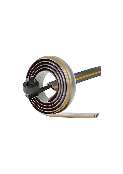 Greentech Esnek Kablo Kanalı Şeritli GRI/GT-KK09