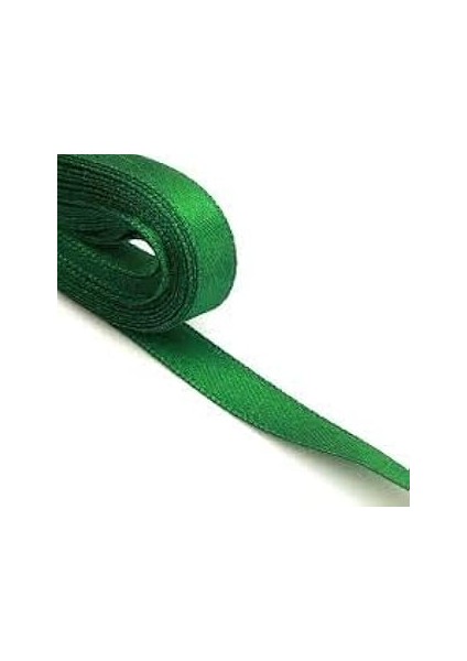 Benim Marifetlerim - Yeşil Saten Kurdele 1 cm 10 Metre