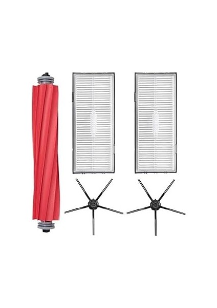 Ozemtek Siyah S7 S7 S7 T7 T7S(ROBOROCK ile Uyumlu) Robot Süpürge Yedek Parça Seti,s7 S7 M