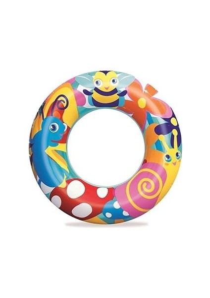 Deniz Hayvan Desenli Simit 56 cm 36013, Renkli