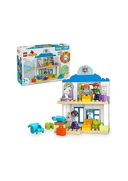 Duplo Town Ilk Doktor Ziyareti 10449 - 2 Yaş ve Üzeri Küçük Çocuklar Için Eğitici ve Yaratıcı