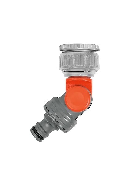 Gardena Açılı Musluk Parçası: 26,5 mm (G 3/4 Inç) 33,3 mm (G 1 Inç) Dişli ve 21 mm (G 1/2 Inç) - Mu