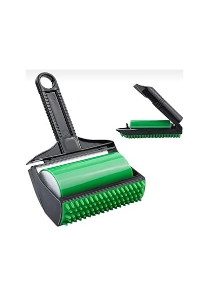 Kedi Köpek Tüyü Toplayıcı – 4 Fonksiyonlu, Tekrar Kullanılabilir, Yapışkan Gerektirmeyen Tüy Temizl