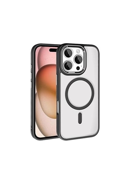 Zore ile Uyumlu 16 Kılıf Şarj Özellikli Zore Krom M-Safe Silikon Kapa