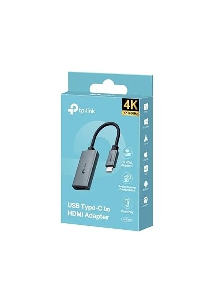 Tp-Link UA520C, USB Type-C Den 4K@60Hz HDMI Dönüştürücü