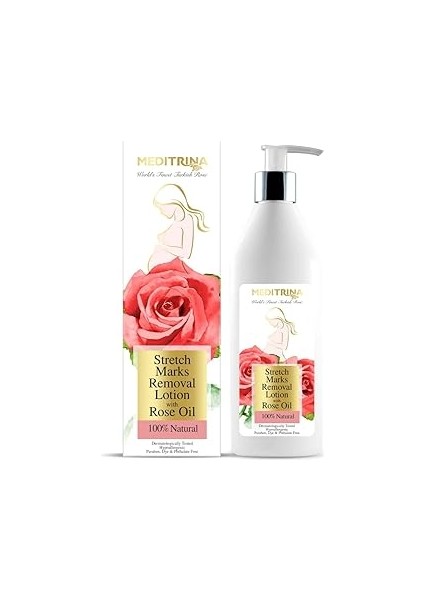 Meditrina Çatlak Karşiti Gül Yağli Losyon/stretch Marks Removal Lotion With Rose Oil (250ML)