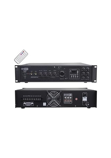 Hepa-Merz Hepa Merz HM250-6 Bölgeli Anfi 250 Watt 6 Zone Mikser Amfi USB
